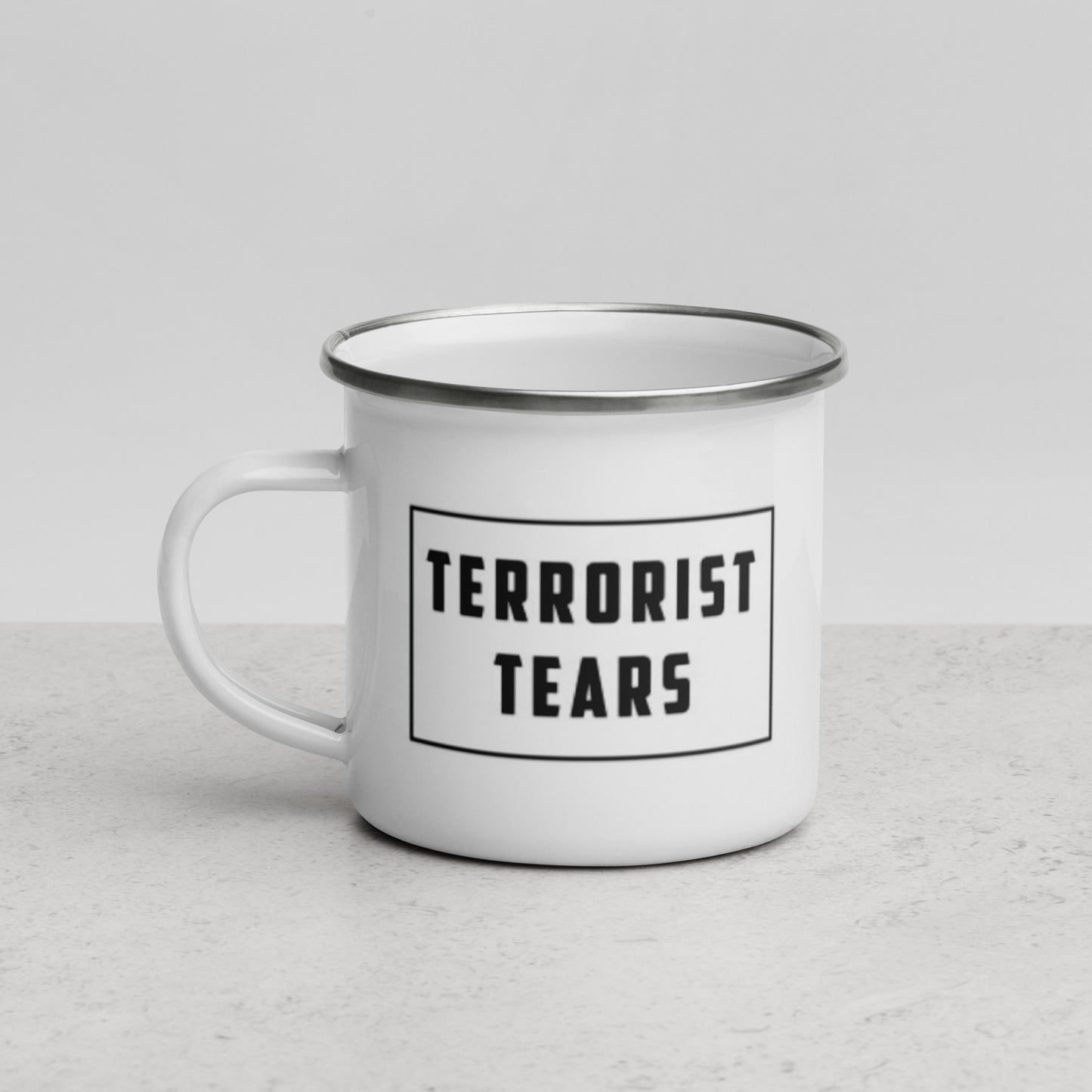 Terrorist Tears Enamel Mug