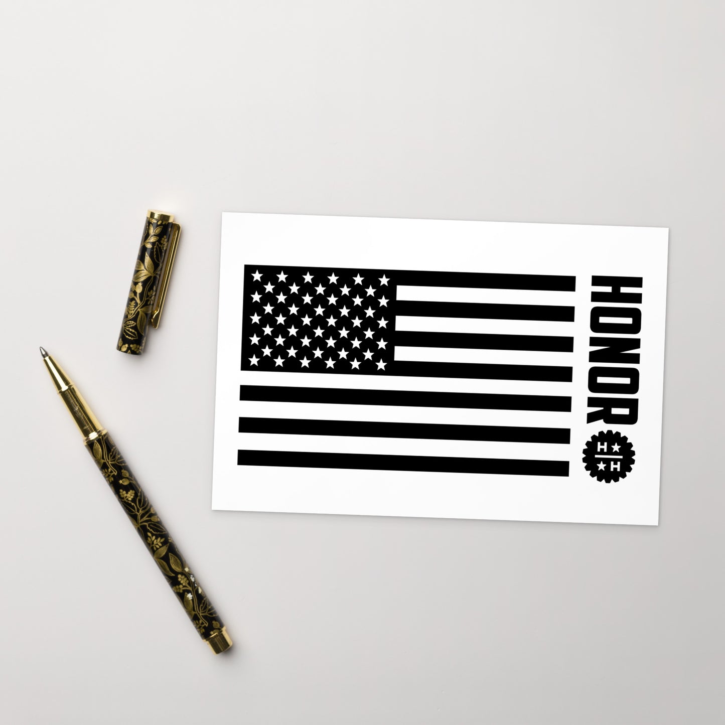 Honor Flag Postcard
