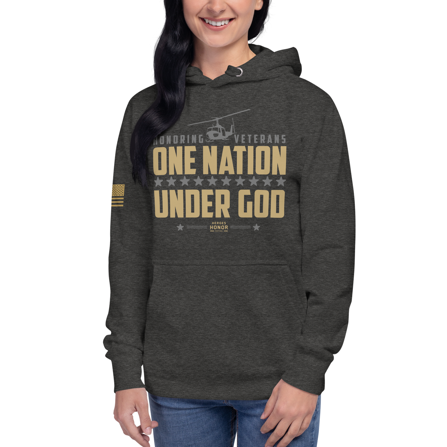 One Nation Under God Unisex Hoodie