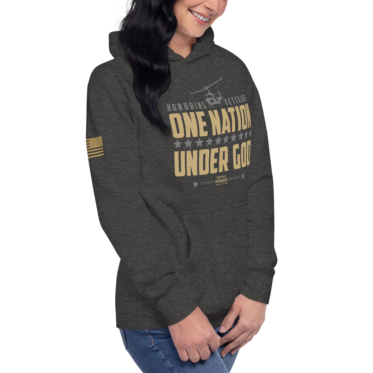 One Nation Under God Unisex Hoodie