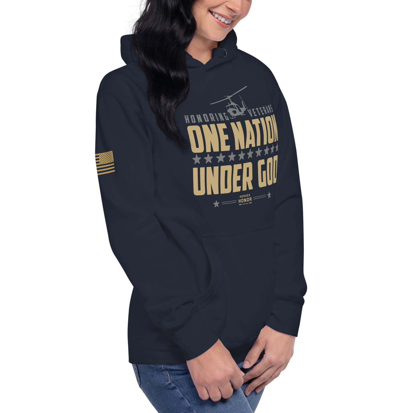 One Nation Under God Unisex Hoodie