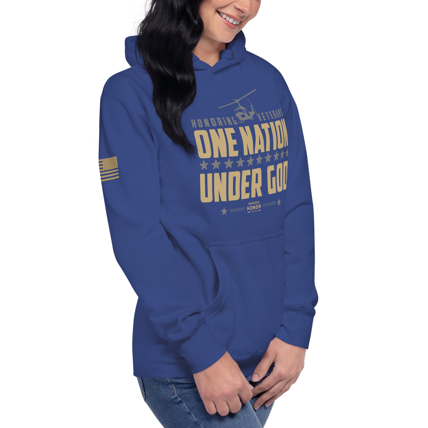 One Nation Under God Unisex Hoodie