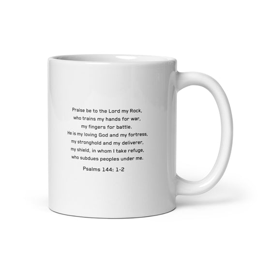 Faith Fueled, Battle Ready Mug