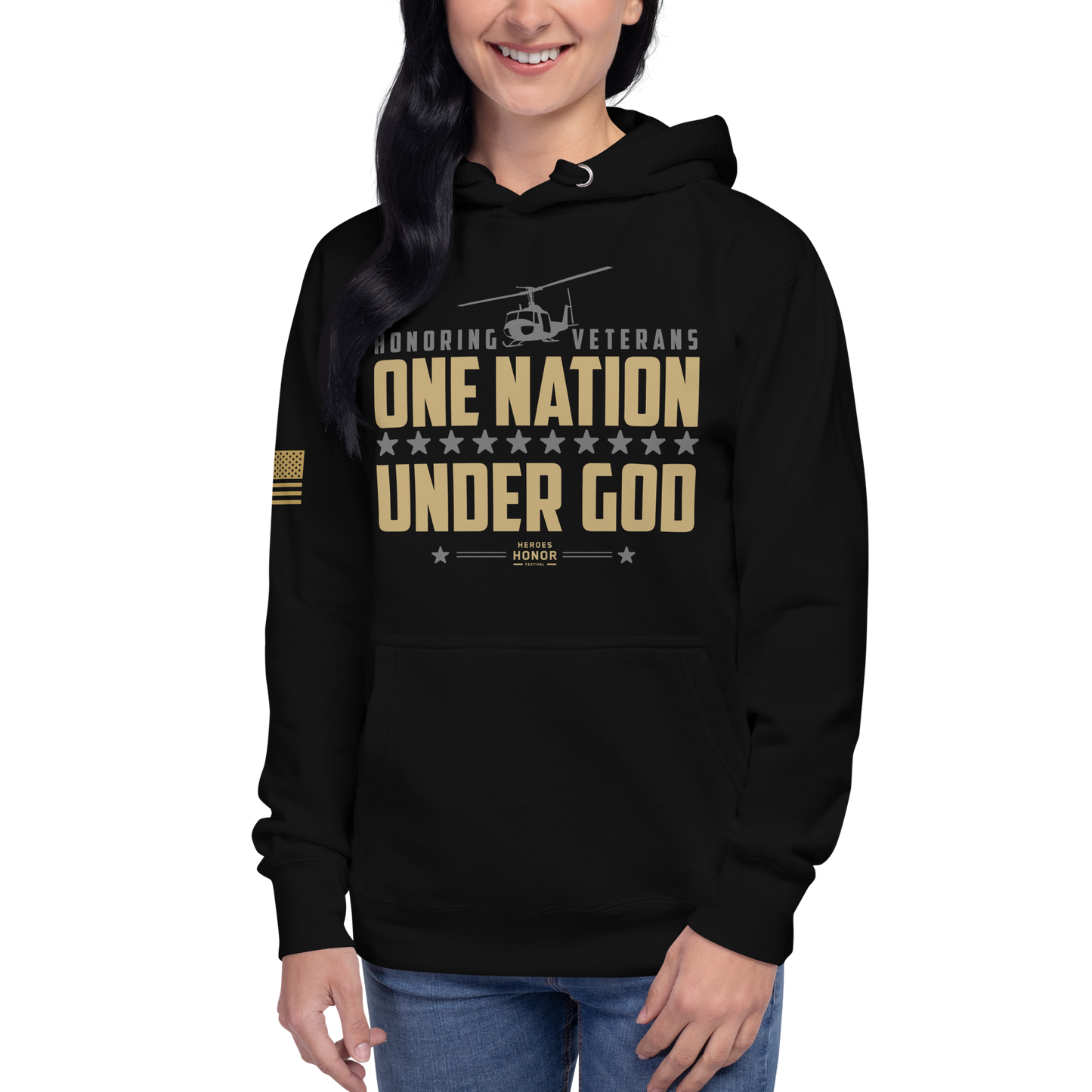One Nation Under God Unisex Hoodie